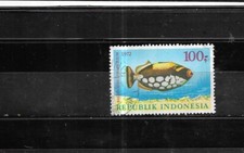 INDONESIA 1972. FISH. 100 R. VERY FINE USED. AS PER SCAN.