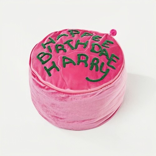 Harry Potter Birthday Cake 2 in 1 Throw Pillow Blanket Flannel Throw Blanket AU - Picture 6 of 9