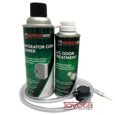 Genuine Servicerite Ac Evaporator Core Cleaner Odor Treatment Kit 00036-00008