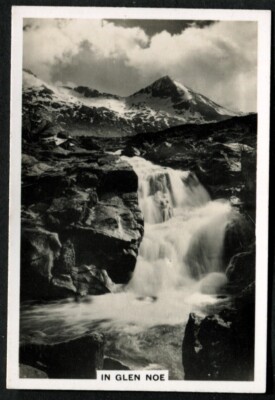 Tabakkarte, Senior Service, SCHÖNES SCHOTTLAND, 1939, in Glen Noe, #19