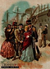   harry Payne military art post card  Scots Fusilier Guards Departing for Crimea