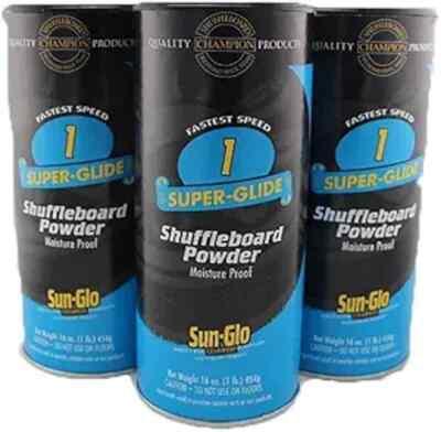 Sun-Glo  #1 Shuffleboard Wax - 3pk