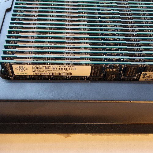 LOT OF 44 HP 8GB 2Rx4 PC3-10600R DDR3-1333MHz ECC REG Server Memory 500205-071 - Picture 9 of 14