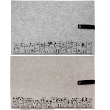 Gilde Platzset Tischset Katze Hund Katzenbande/Hundebande *NEU*