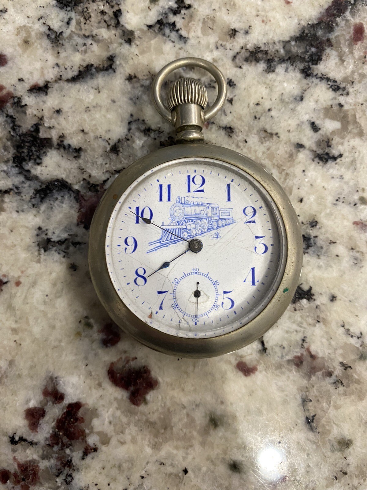 VINTAGE 58MM NEW ERA POCKET WATCH,SILVERODE CASE, eBay