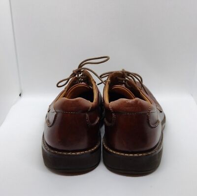 Ecco Seattle Oxford Shoes Men\'s 9.5 Brown Leather Lace-Up Classic Formal Ecco Seattle Oxfords Shoes Men main image 2
