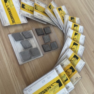 Lot De 5 Plaquettes De Coupe CPGN 190412 K68 - Marque Kennametal - Fabriqué En France