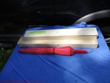 VTG Haas-Jordan Parasol Umbrella w/ Plastic Handle  HJ Clasp TAYLORS CLEVELAND