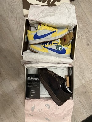   100 % Original Nike Air Travis Scott Paket  