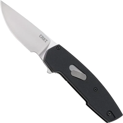CRKT 6321 Pocket Knife Cottidae Linerlock Black D2 Tool Steel-New in Box-