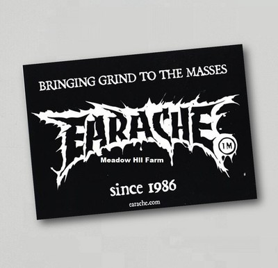 Fridge Magnet Earache Death Doom Metal Morbid Angel Carcass Entombed Entombed