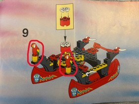 LEGO Pirates: Islander Catamaran (6256) - 91% complete w/box and instructions