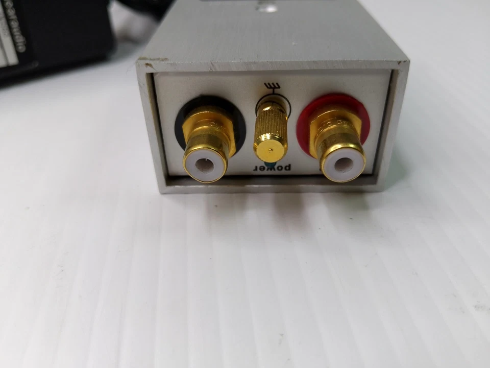 Clearaudio Micro Basic MC MM Phono EQ Preamplificador y Fuente de Alimentación - FUNCIONA Foto 3 de 4