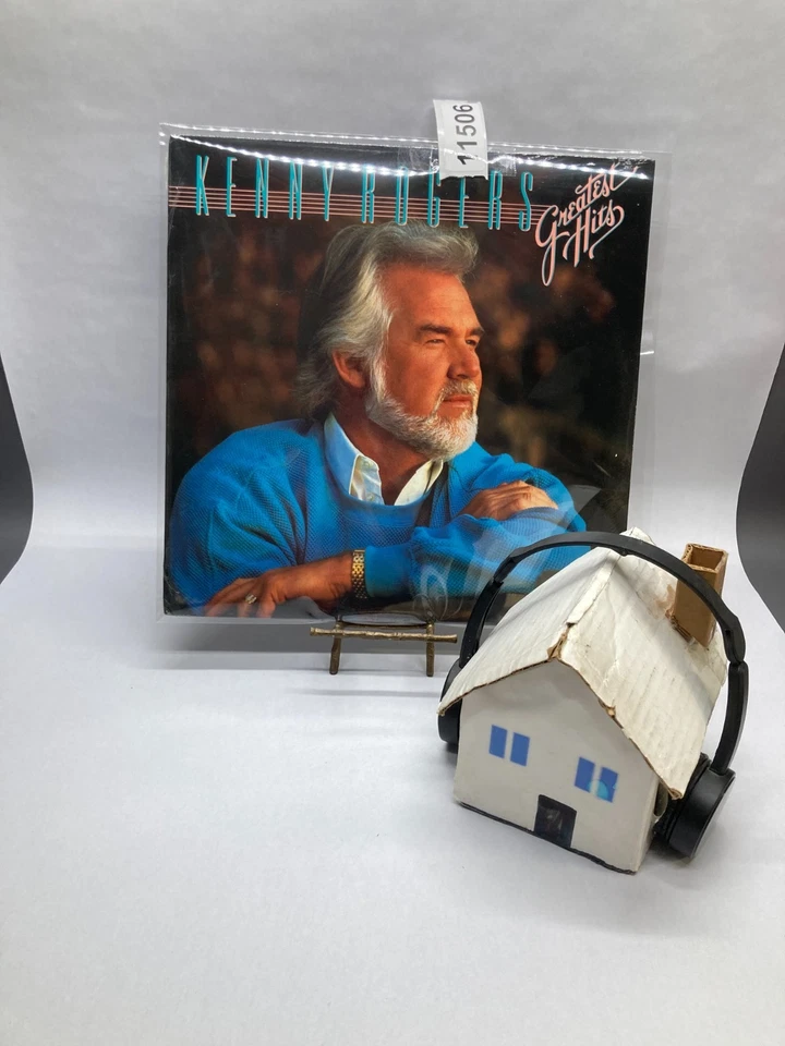 Kenny Rogers Greatest Hits Vintage Vinyl LP 1988 RCA Record 8371-1-R Foto 4 de 4