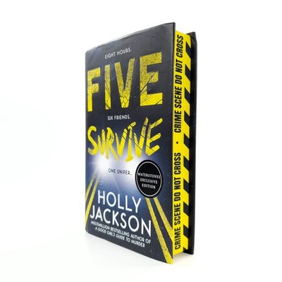 Waterstones Five Survive Holly Jackson Signed Sprayed Edges Special Edition
