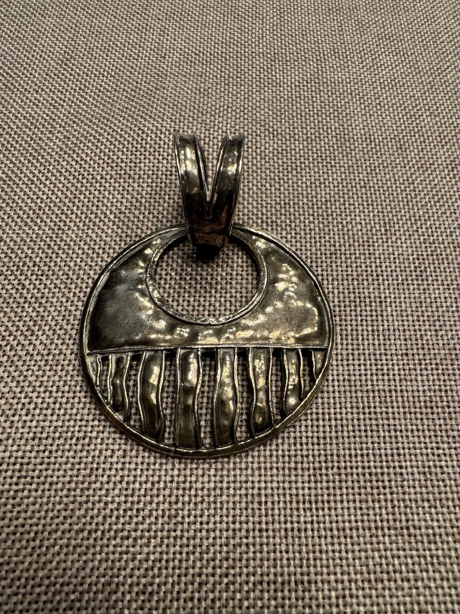hammered sterling silver necklace products for sale | eBay