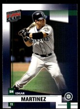 Edgar Martinez 2002 Donruss Fan Club #42 Mariners MLB READ FREE SHIPPING