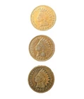 1902, 1903, 1904 US Indian Head Penny Cents Lot of 3 GREAT CONDITION