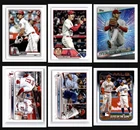 Shohei Ohtani 6 Card Lot Topps Bowman Baseball Angels Multi-Player Cards