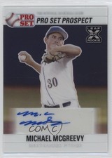 2021 Leaf Pro Set Metal 1990 Base Ivory Rainbow /4 Michael McGreevy Auto 0t2