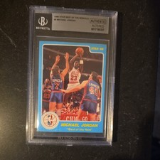 1986 Star Best of the New Michael Jordan BGS Authentic