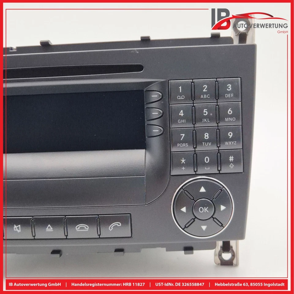 Navigation System CD Radio BE6091 A2038700989 MERCEDES-BENZ C-CLASS S203 - Image 2 of 4