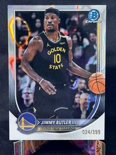 Jimmy Butler III 2025-26 Bowman Chrome Lava Refractor /399 Golden State Warriors