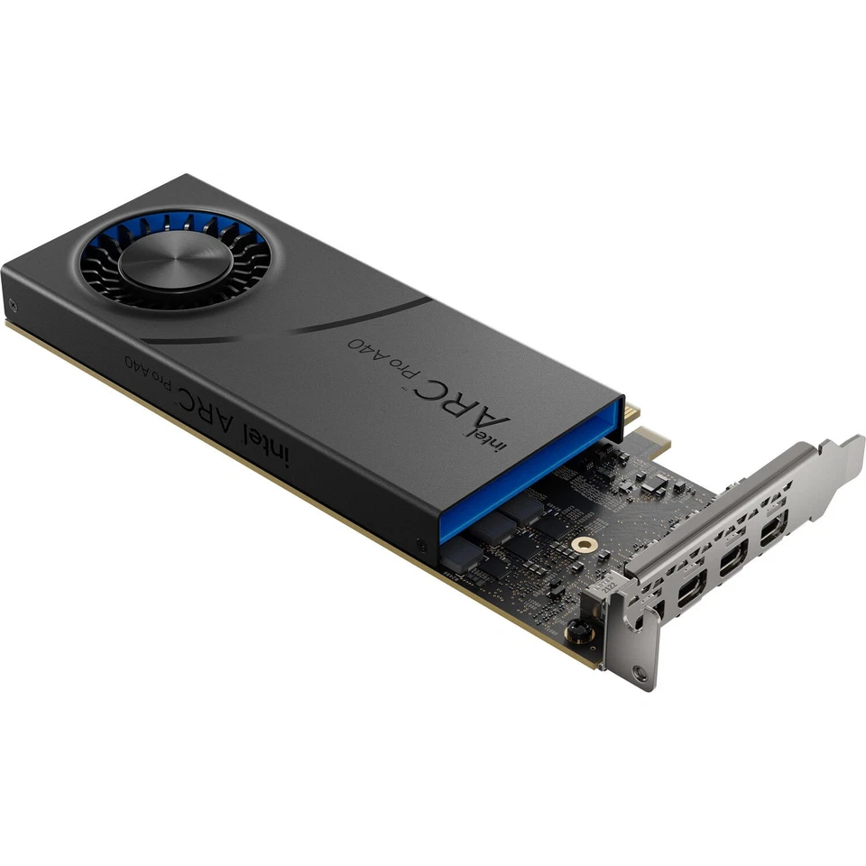 Intel Arc Pro A40 6GB GDDR6 GPU Workstation Graphics Card 23P6PA00BA10P - Image 3 of 4