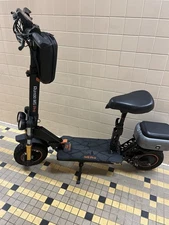 Ruitoo 1600W Electric Scooter with Seat 34 MPH 50 Miles Double Shock Absorption
