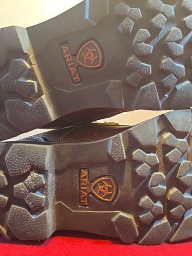 Ariat Exhibitor Boots Mocassini Scarpe Marrone Chukka Boot Uomo Taglia 11,5 D 10031468 - Foto 11 di 16