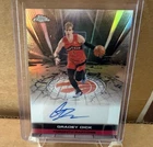2025/26 TOPPS CHROME GRADEY DICK AUTO AUTOGRAPH REFRACTOR CARD TORONTO RAPTORS