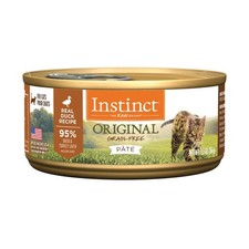 Instinct Original Pate Wet Cat Food Grain Free Real Duck 5.5oz (12-Pack)