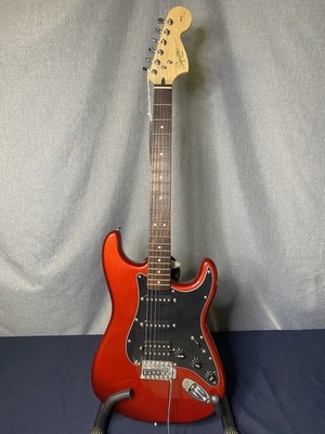 Squier Affinity Series Stratocaster, HSS Metallic Red Guitar