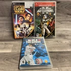 Star Wars Battlefront II PS2 PlayStation 2 Greatest Hits Clone Wars MLB 10 SHOW