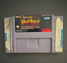 GTE Street Hockey '95 for Super Nintendo SNES NTSC-U/C Game Cartridge