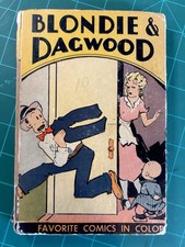 RARE Blondie And Dagwood 1936 Book Comic Lynn Pub. Platinum / Golden Age