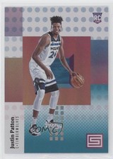 2017-18 Panini Status Rookies Aqua Justin Patton #104 yf0