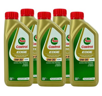 Castrol Edge 0W-30 A3/B4 / 5x 1 Liter Flasche ACEA API Motorenöl
