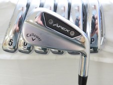 Used Callaway Apex Ai150 Forged Iron Set Dynamic Gold Mid 115 S300 Stiff S