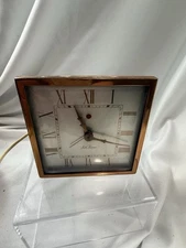 Vintage MCM Seth Thomas Clock WORKING Plug In