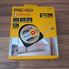 PREXISO Laser Rangefinder 40 m Digital Laser Tape Measure with LCD Backlight