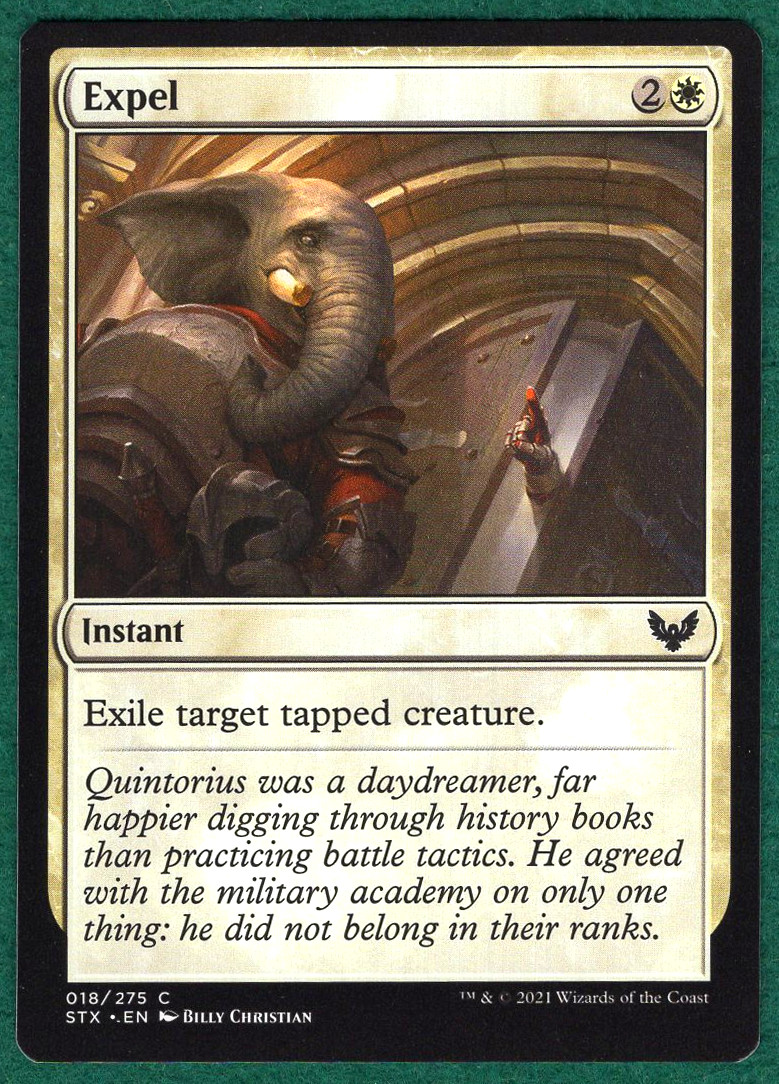 Expel - Strixhaven: School of Mages STX #18 - Magic: The Gathering MTG Card