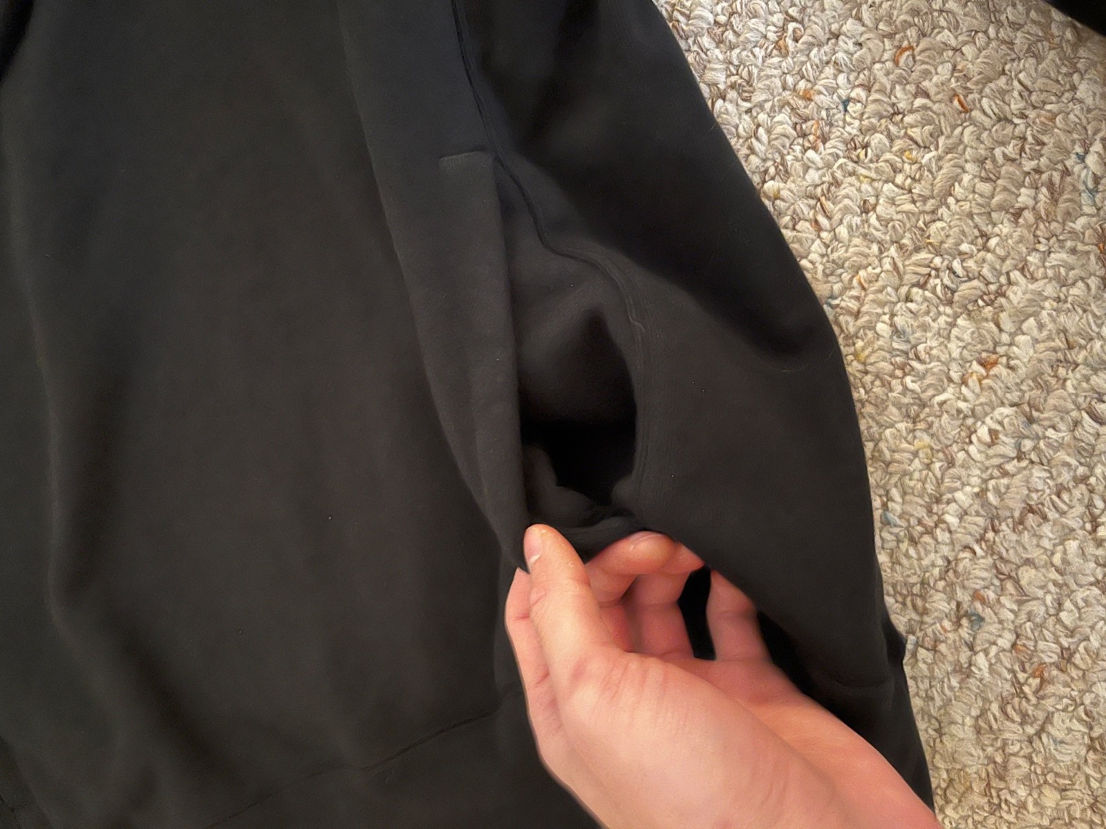 Alife Basic Logo Black Crew Neck Sweater Size XXL… - image 4