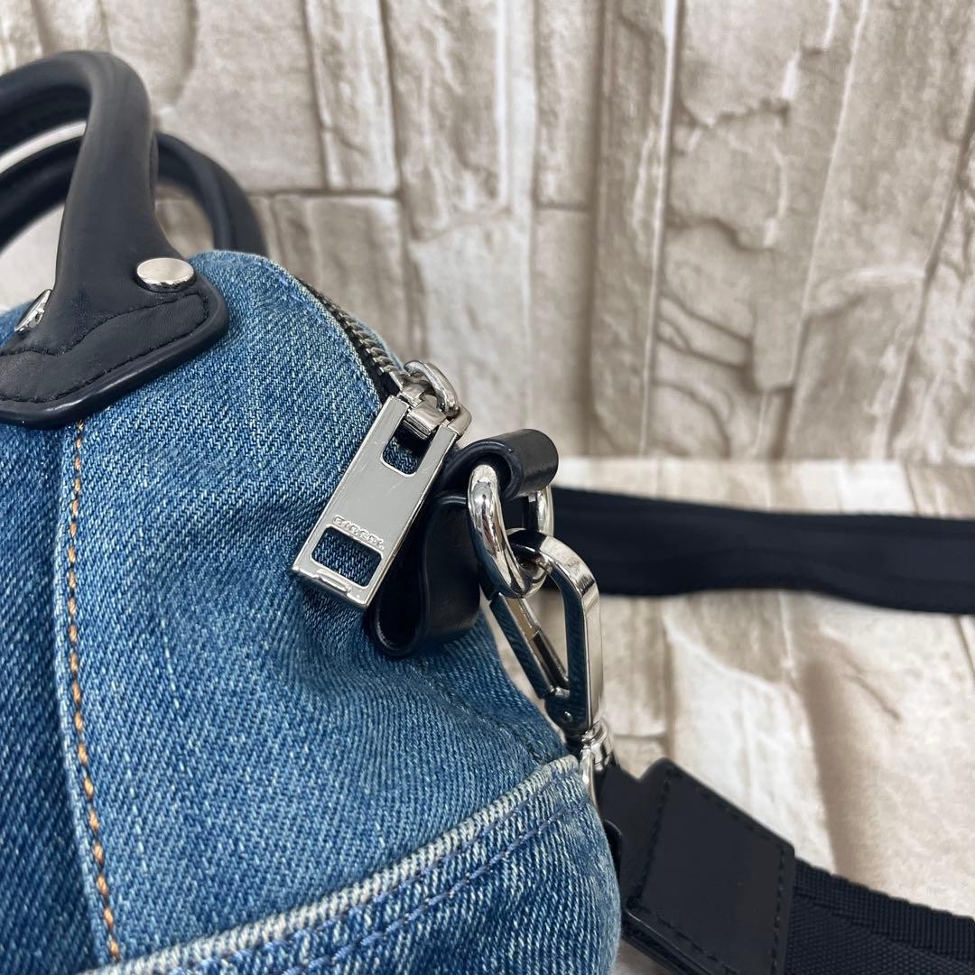 DIESEL DENISE Patchwork Denim Mini Crossbody Bag … - image 15