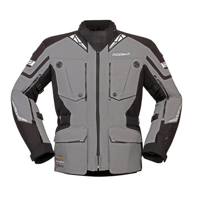 Modeka Jacke Panamericana II Touring / Adventure grau/schwarz Größe M