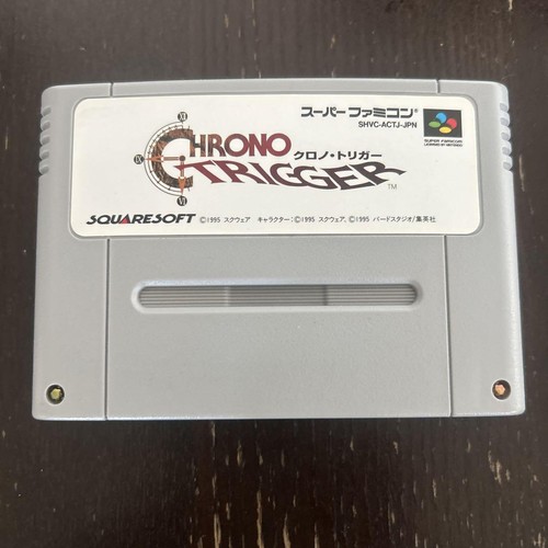 Chrono Trigger Super Famicom SNES Japan Boxed Complete SquareSoft RPG 1995 Rare - Picture 2 of 10
