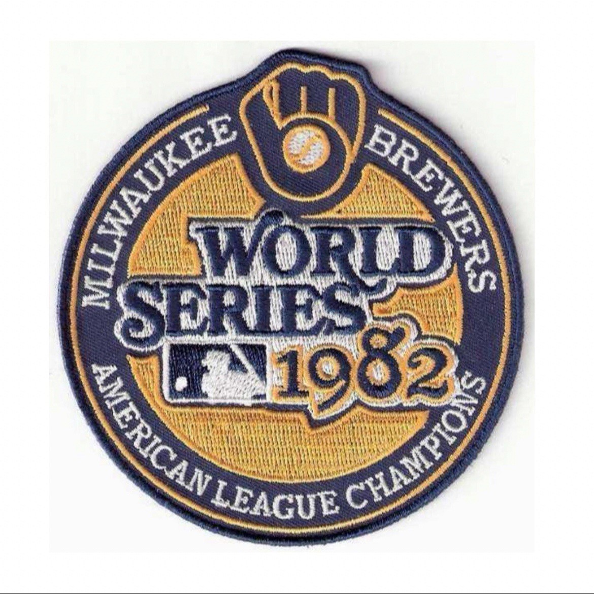 Milwaukee Brewers Inspired 1982 World Series Patch –Embroidered