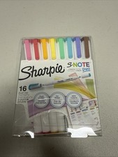 Sharpie S-Note Duo Dual-Ended Creative Highlighters 16/Pkg-Assorted Colors
