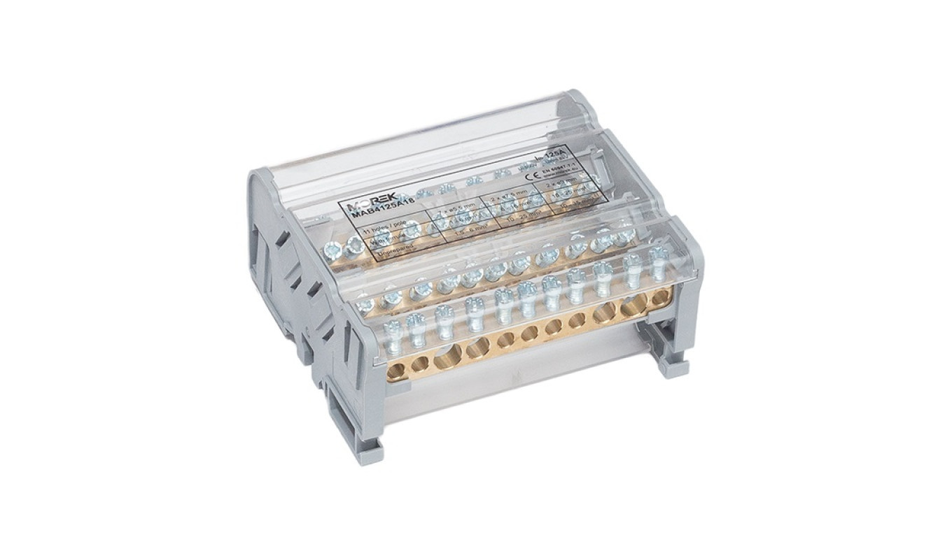 4744397013620 Блок разъемно-раздвижного ЗАМКА 4P 125A-11 2x35 мм2 + 2x25 мм