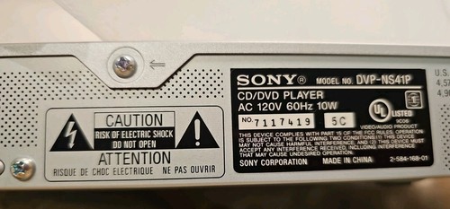 Sony DVP-NS41P DVD Player New , original box & remote - Picture 10 of 11